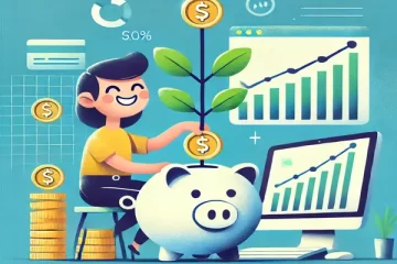 Ilustração Investimento com Pouca Grana